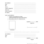 Contoh Formulir Pendaftaran Paud