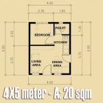 Desain Rumah Ukuran 4×5 Meter Desain Rumah Ukuran 4×5 Meter