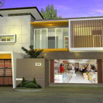 Desain Rumah Dengan Toko