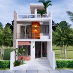 Desain Rumah Lahan Sempit 1 Lantai