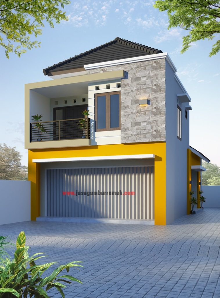 Desain Rumah Ruko 2 Lantai