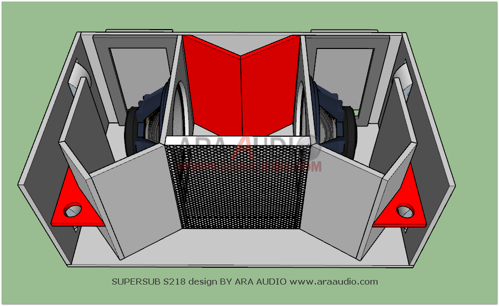 Model Box Speaker Bass Jauh