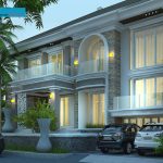 Contoh Desain Rumah Mewah 2 Lantai