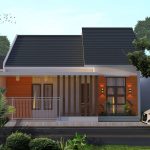 Desain Rumah Depan 1 Lantai Belakang 2 Lantai