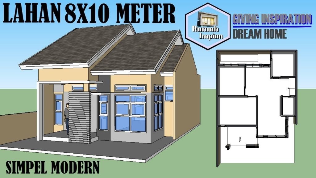 Desain Rumah 8×10 1 Lantai Desain Rumah 8×10 1 Lantai