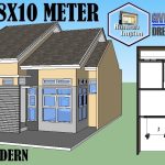 Desain Rumah 8×10 1 Lantai