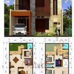 Desain Rumah 8×10 2 Lantai