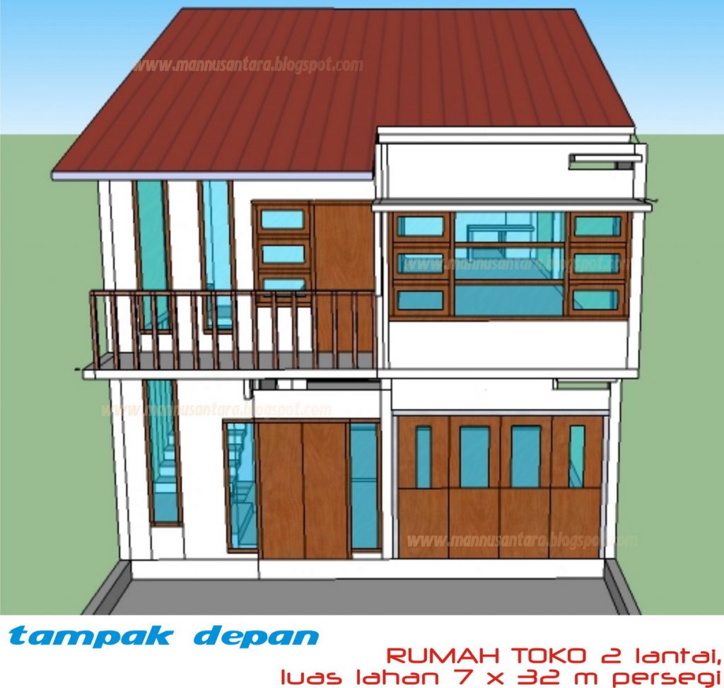 Desain Rumah 2 Lantai Bawah Toko Desain Rumah 2 Lantai Bawah Toko