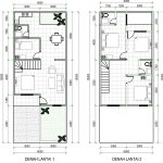 Desain Rumah 5×10 2 Lantai
