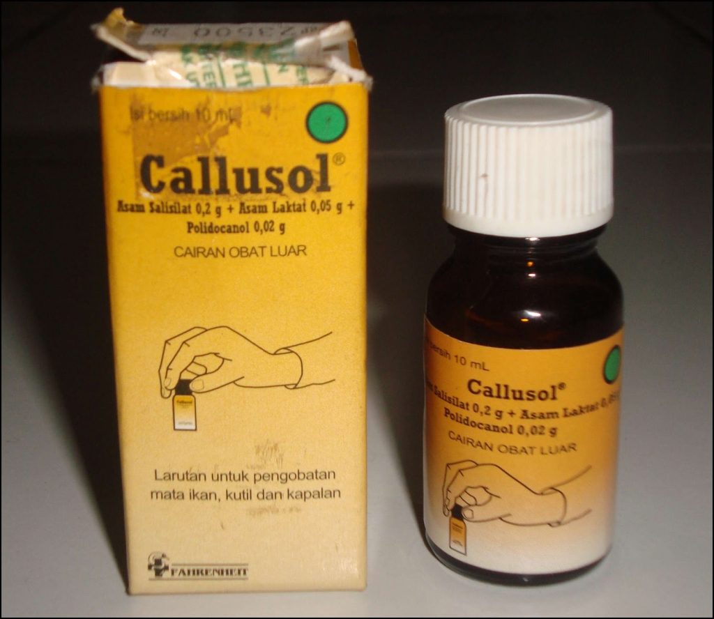 Callusol Obat Kutil