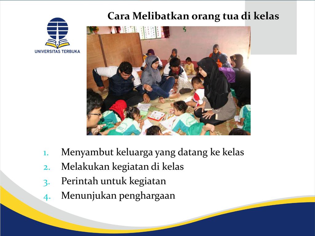 Contoh Program Pelibatan Orang Tua Di Paud
