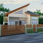 Desain Rumah Desa Modern