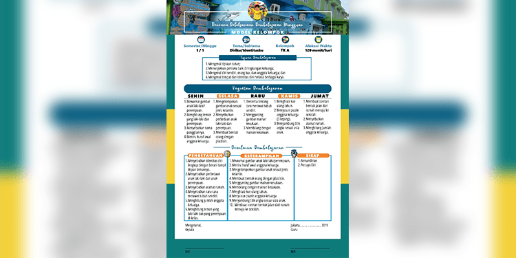 Contoh Rpp Untuk Paud Contoh Rpp Untuk Paud