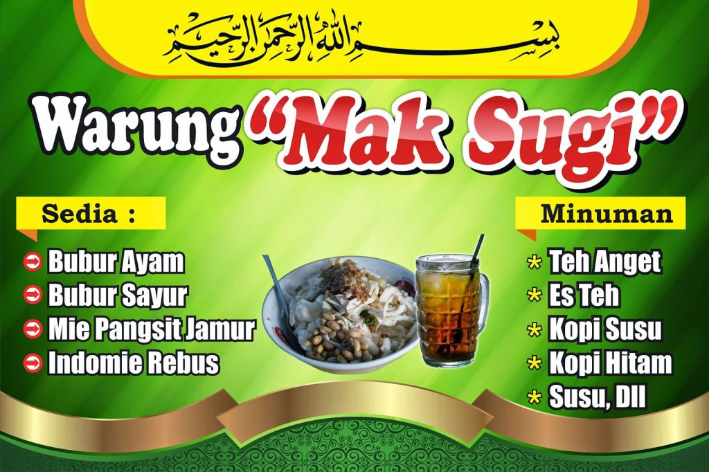 Desain Spanduk Rumah Makan