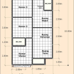 Desain Rumah Ukuran 6×10