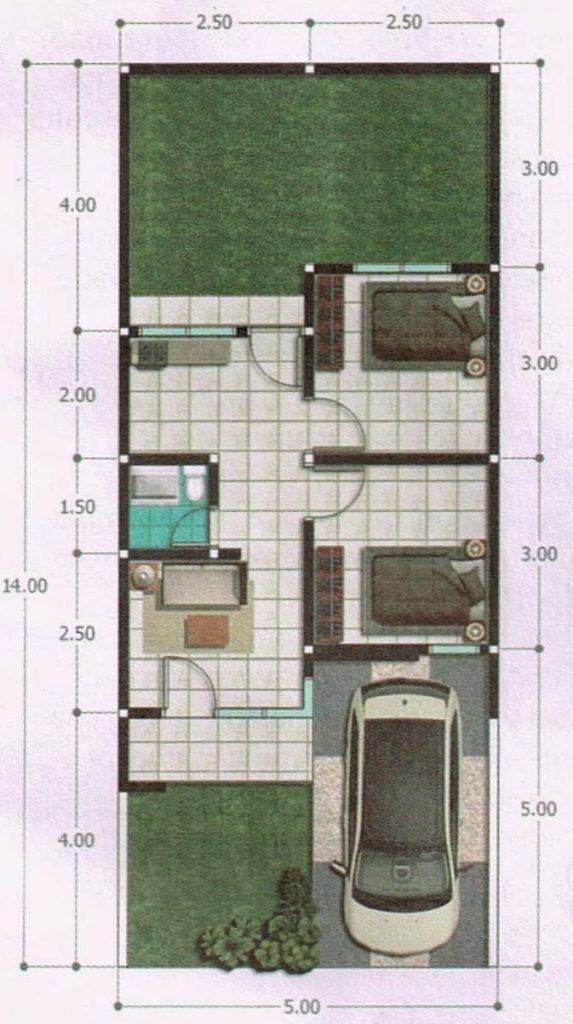 Desain Rumah 15×10