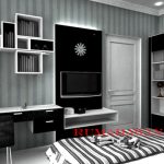 Desain Rumah Hitam Putih