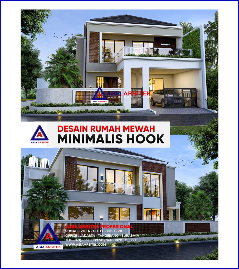 Desain Rumah 200 Meter 2 Lantai