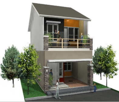 Desain Rumah 50 Meter