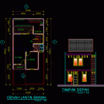 Desain Rumah Autocad