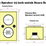 Harga Box Speaker 15 Inch Fiber Bekas