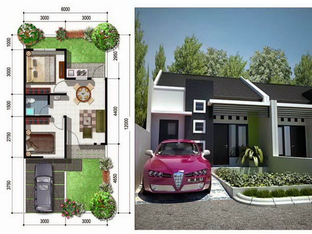 Desain Rumah Type 36 72