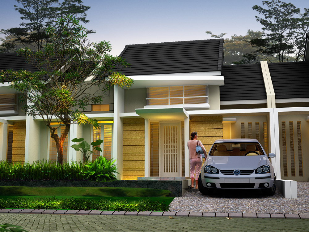 Desain Rumah Type 54
