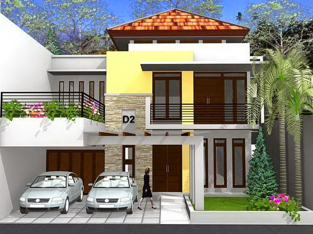 Desain Rumah 2 Tingkat