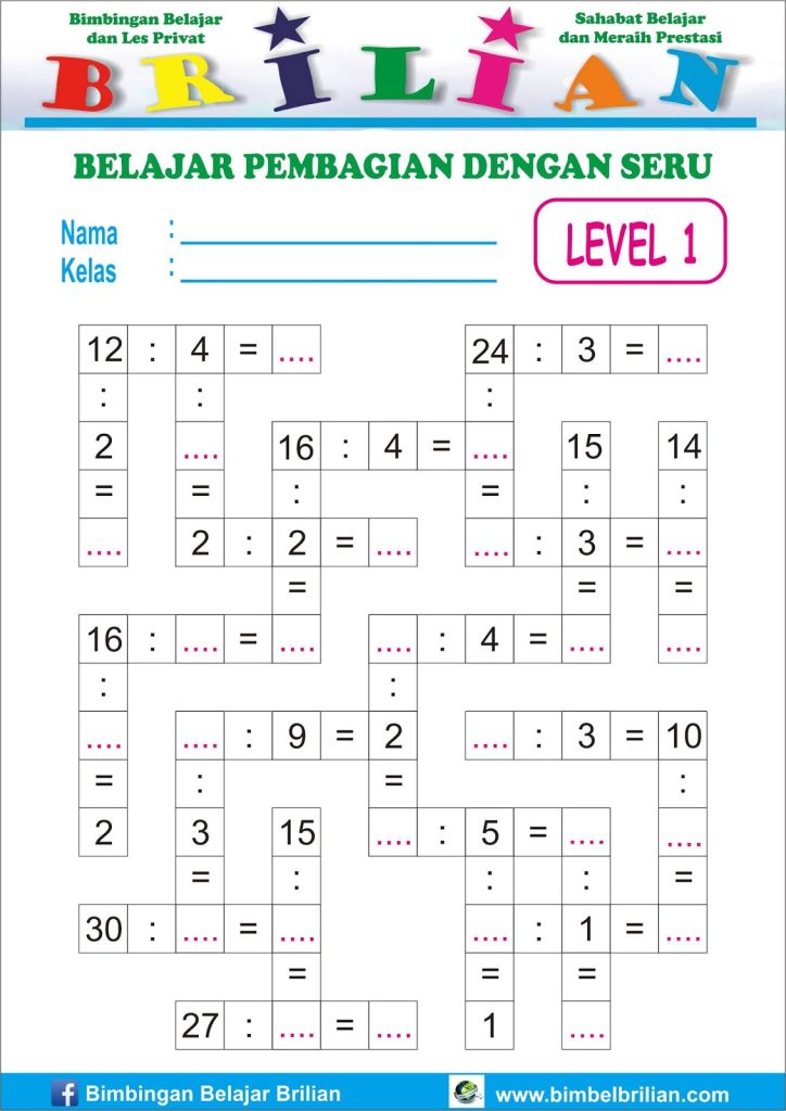 Soal Pembagian Kelas 4