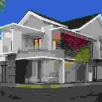 Desain Rumah 9×10 1 Lantai