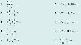 Soal Pecahan Desimal Kelas 4