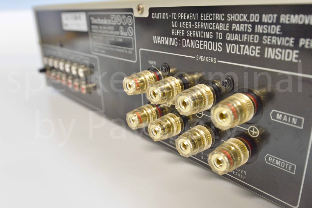 Terminal Speaker Terminal Speaker