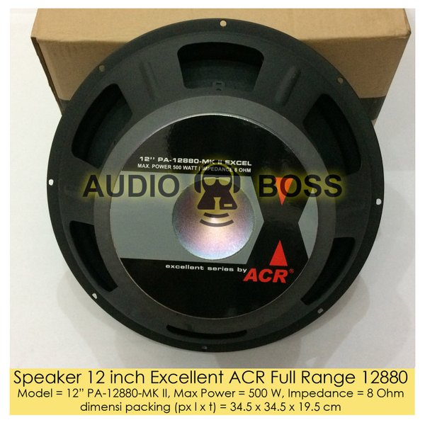 Speaker Acr Excellent 12 Inch