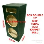 Box Speaker 12 Inch Double