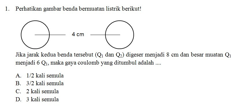 Soal Hukum Coulomb Kelas 9 Soal Hukum Coulomb Kelas 9