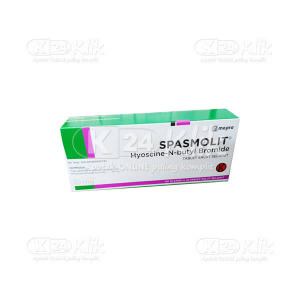 Spasmolit Obat Apa
