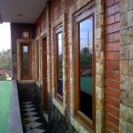 Desain Batu Alam Dinding Depan Rumah