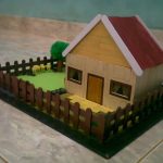 Desain Rumah Dari Stik Es Krim