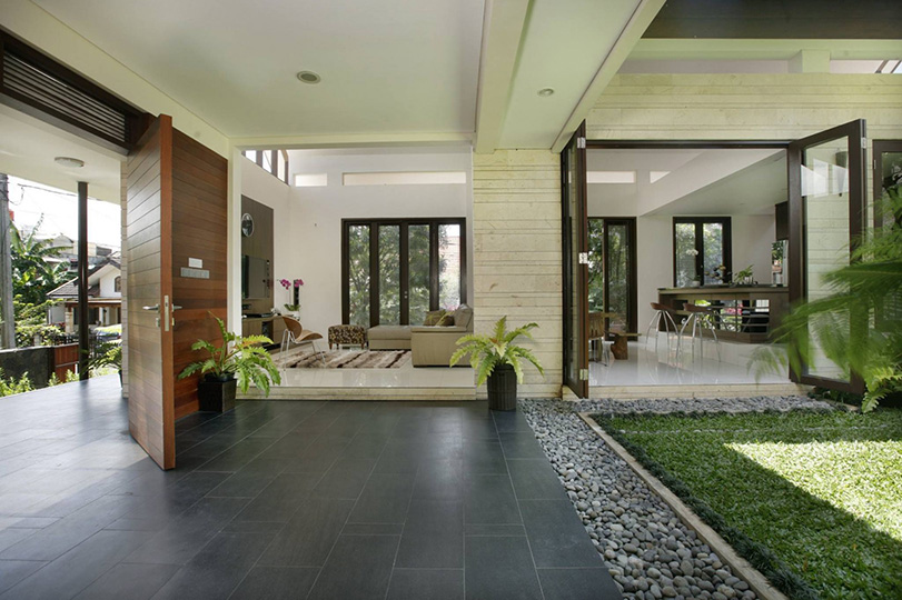 Desain Rumah Tanpa Sekat