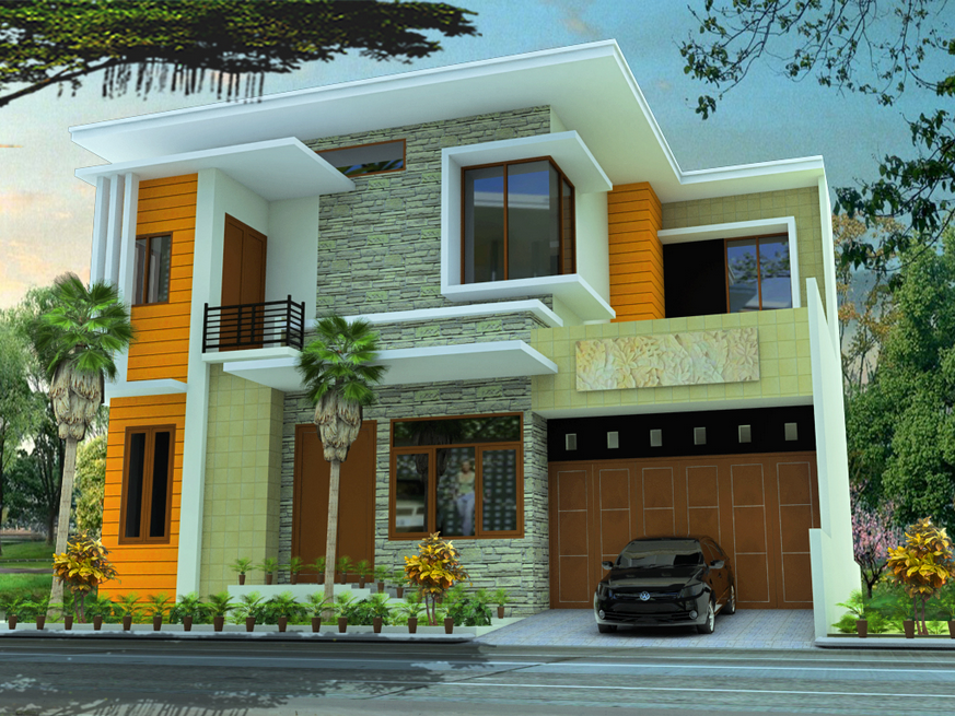 Desain Rumah Klasik Modern 2 Lantai Terbaru Desain Rumah Klasik Modern 2 Lantai Terbaru