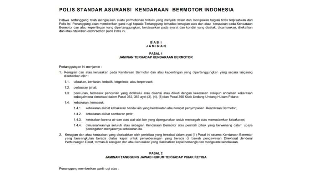Contoh Polis Asuransi Jiwa Pdf