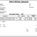 Contoh Purchase Order Perusahaan