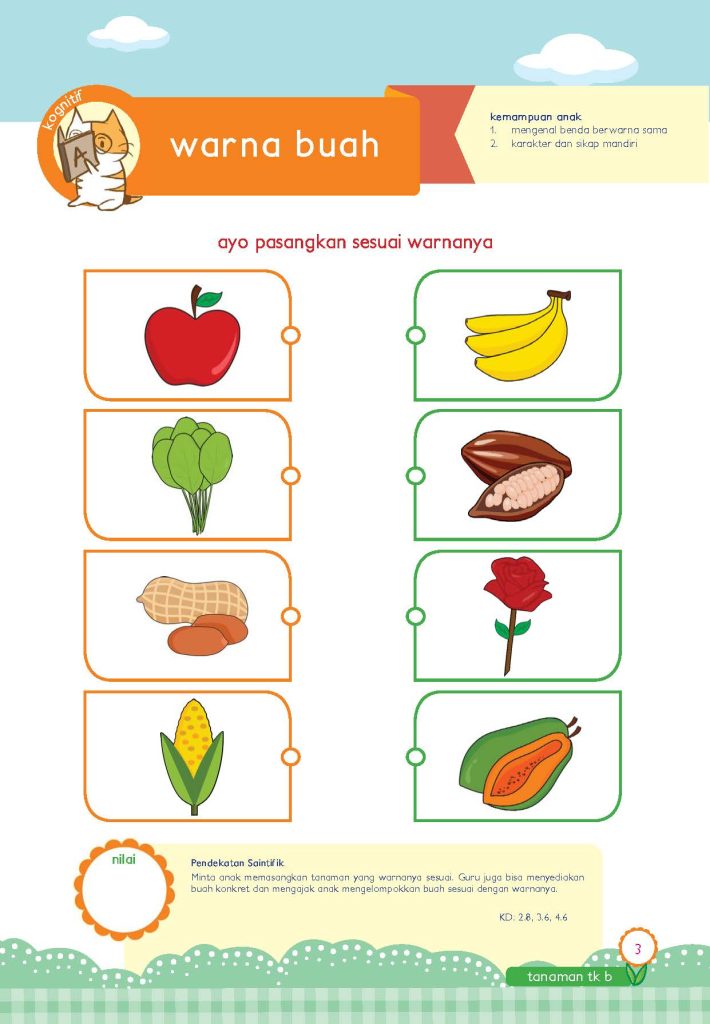 Tema Tanaman Hias Untuk Anak Paud