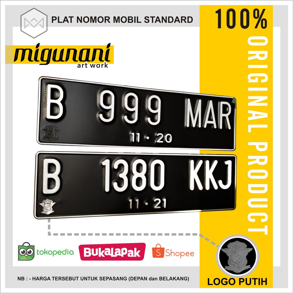 Plat Nomor Mobil