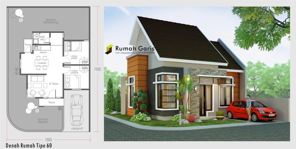 Desain Denah Rumah Online