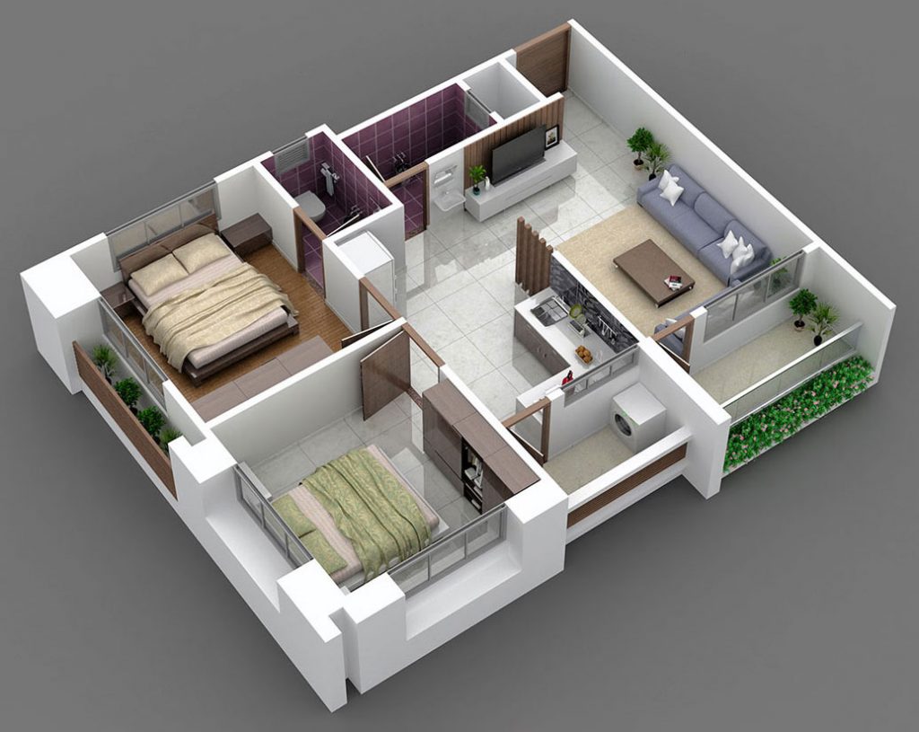 Desain Interior Rumah Type 36
