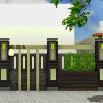 Desain Pagar Rumah Tertutup