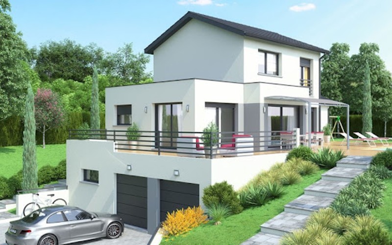 Desain Rumah Di Tanah Menurun Desain Rumah Di Tanah Menurun