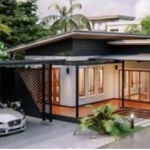 Desain Rumah Leter L 2 Kamar