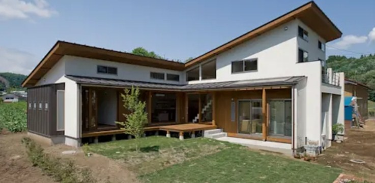 Desain Rumah Leter U 3 Kamar